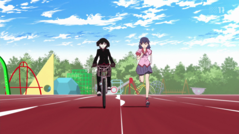 Illustration for article titled Hanamonogatari Is Little More Than Two Hours of Philosophical Dialogue